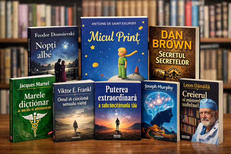Top cărți 2026 România – cele mai vândute și citite titluri