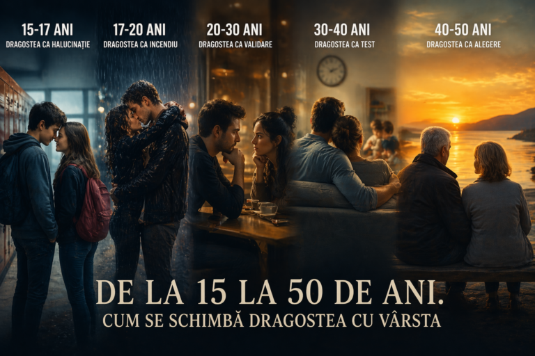 De la 15 la 50 de ani. Cum se schimbă dragostea cu vârsta