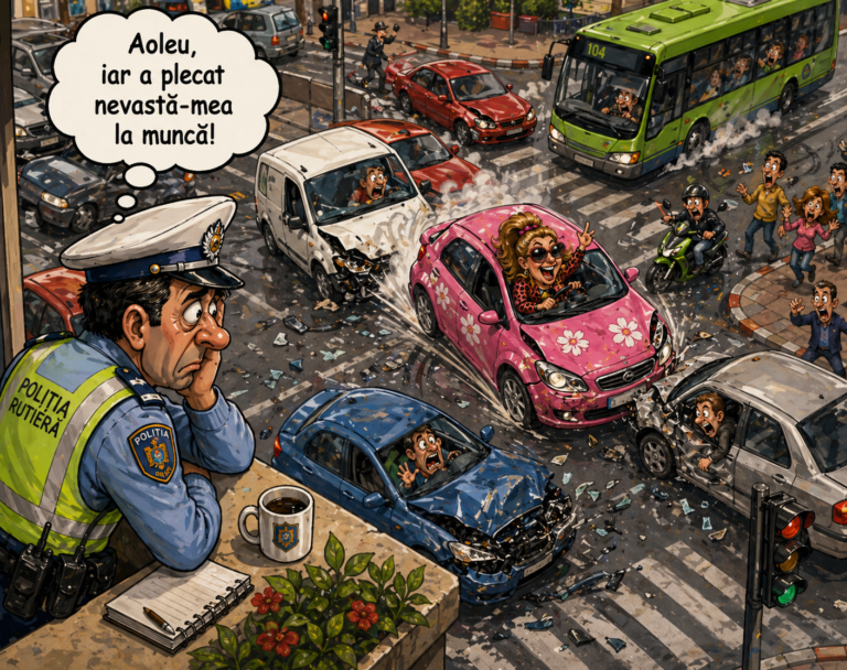 Cum se însoară un polițist de la Rutieră