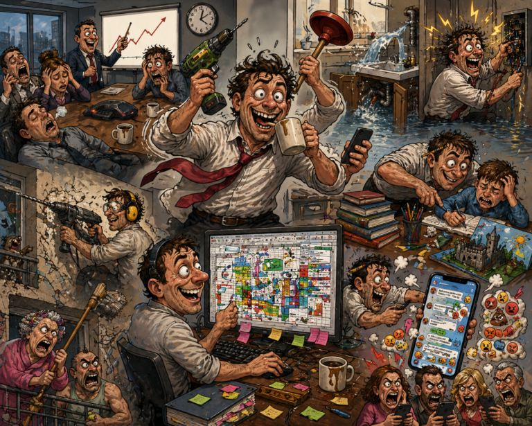 Ferească Dumnezeu de hărnicia prostului