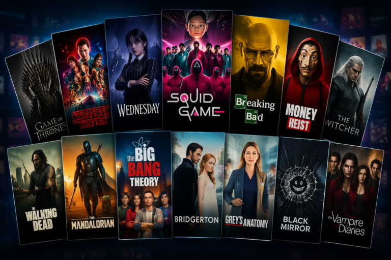 Top 15 seriale cu audiențe record – cele mai urmărite din toate timpurile (2026)