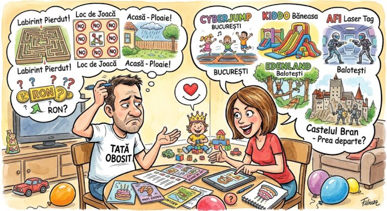 Unde faci ziua copilului în București: 21+ locuri de petreceri pentru copii (5–14 ani)