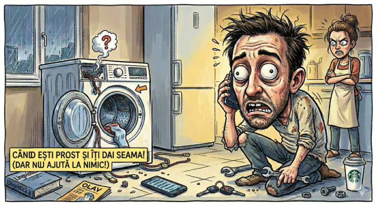 Când ești prost și îți dai seama