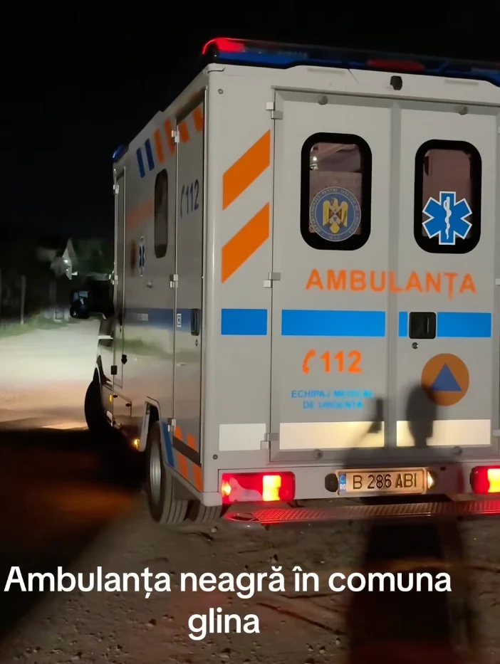 Imagine asociată videoclipului despre așa-zisa ambulanță neagră
